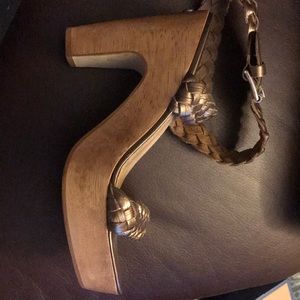 Michael Kors Wooden platform 8M
